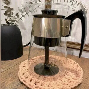 Vintage David  Douglas Flameproof Glass Percolator Coffee Pot